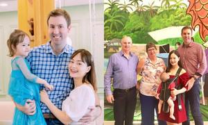 Lan Phương làm dâu khi lấy chồng Tây: Chưa từng phải nấu ăn, ông bà tự rửa bát