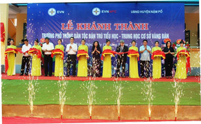Khánh thành Trường Phổ thông Dân tộc bán trú Tiểu học - THCS xã Vàng Đán