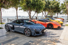 Loạt xe thể thao đắt tiền đổ bộ thành phố Vũng Tàu