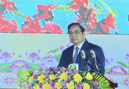 Ảnh: Thủ tướng Phạm Minh Chính dự lễ kỷ niệm 90 năm thành lập tỉnh Gia Lai