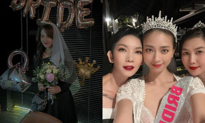 Muôn kiểu tiệc tùng chia tay đời độc thân của Minh Hằng và loạt mỹ nhân Việt
