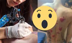 Yêu được 6 ngày, bạn trẻ xăm kín lưng tỏ tình nhưng nội dung khiến ai cũng hoảng