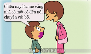 Mẹ mắc mưu con trai ranh ma