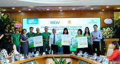 Công bố kết quả và trao thưởng giải chạy BIDVRUN - Cho cuộc sống Xanh