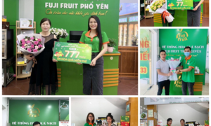 Fuji trao giải thưởng cho khách hàng may mắn