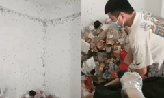 Phát hiện mùi hôi và nhiều gián bò ra từ căn hộ, mở cửa ra ai nấy đều thất kinh