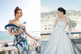 Diện mạo hai mỹ nhân Việt tại Cannes 2022: Người lộng lẫy, người giản dị