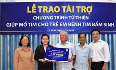 NovaGroup tiếp tục tài trợ bệnh nhi nghèo mổ tim