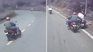 Thưởng nóng người hùng cứu xe máy mất phanh ở Tam Đảo, Vĩnh Phúc