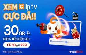 Ngập tràn data - Xem ClipTV cực đã