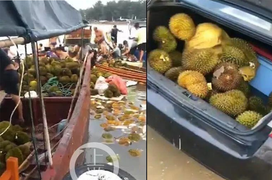 ‘Hôi’ sầu riêng từ thuyền hàng bị lật ở biển, hơn 500 người xanh mặt nhập viện