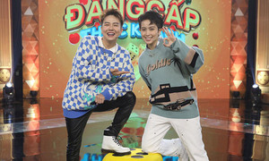 Gil Lê cùng Duy Khánh 'song kiếm hợp bích' trong gameshow ẩm thực