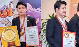 Nhạc sĩ Nguyễn Văn Chung nhận giải thưởng 'Sống bằng sáng tạo'