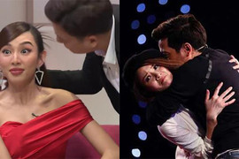 Những lần Trường Giang động chạm thân mật với đồng nghiệp nữ gây tranh cãi