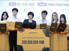 Tập đoàn của Hàn Quốc trao 400 triệu học bổng cho sinh viên Việt Nam