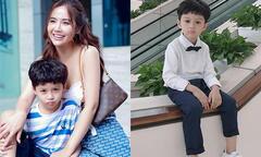Con trai 6 tuổi được nhận xét như 'nam thần nhí' của Phan Minh Huyền 