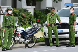 An ninh siết chặt tại nhà riêng nguyên Chủ tịch UBND TP Hà Nội Chu Ngọc Anh