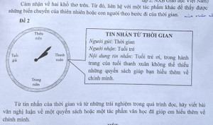 Đề Văn vào lớp 10 công lập ở TP.HCM bàn về sự trưởng thành