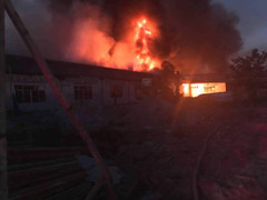 Công ty may mặc lớn nhất Thừa Thiên - Huế bốc cháy lúc nửa đêm