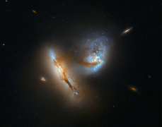 Mô phỏng cảnh tượng ngoạn mục khi Dải Ngân hà va chạm với Thiên hà Tiên nữ