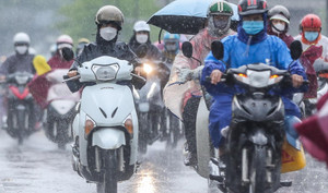 Thời tiết ngày 14/6: Bắc Bộ mưa dồn dập, nguy cơ ngập úng nhiều nơi