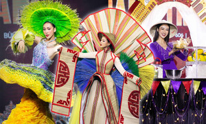 10 trang phục dân tộc ấn tượng nhất Hoa hậu Hoàn Vũ Việt Nam 2022