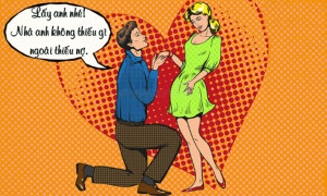 Xanh mặt với lời cầu hôn của trai nghèo