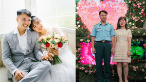 Chuyện tình đẹp như mơ của chàng thượng úy và nàng kế toán từ show hẹn hò