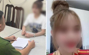 Xử phạt chủ salon tóc mặc trang phục công an để 'câu like' trên Tiktok