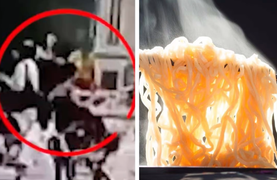 Tranh chấp chỗ ngồi tại căng tin, nữ sinh đổ bát mì nóng lên người bạn học