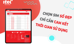 iTel nâng cao trải nghiệm khách hàng qua app My iTel và website chọn số itel.vn