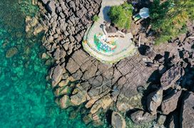 Mãn nhãn khung cảnh đảo thiên đường Hòn Thơm từ đài quan sát 360 độ Mắt đại bàng