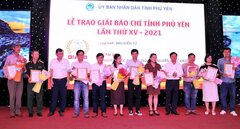Báo VTC News đoạt giải B Giải báo chí tỉnh Phú Yên lần thứ XV