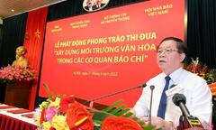Phát động phong trào 'Xây dựng môi trường văn hóa trong các cơ quan báo chí'