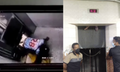 Rùng mình vị khách bị kẹt chân giữa thang máy, camera tiết lộ sự tình không ngờ