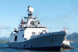 Hai tàu hải quân Ấn Độ sắp đến Việt Nam