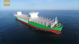 Video: Cận cảnh tàu container lớn gấp 3,5 lần sân bóng đá