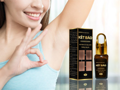 Serum mờ thâm nách Kết Bảo: Làm mờ thâm vùng da dưới cánh tay ở phụ nữ sau sinh