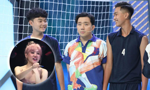 Trấn Thành bị bà xã bóc mẽ dùng giày độn trên truyền hình