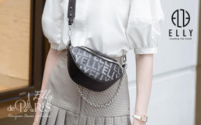 ELLY ra mắt giới mộ điệu thời trang BST túi Monogram Canvas đậm chất Pháp
