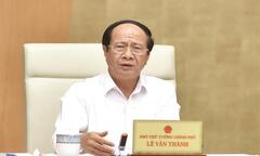 Ban công tác Đại biểu QH trả lời về sự vắng mặt của Phó Thủ tướng Lê Văn Thành