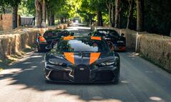 Bộ 3 siêu phẩm Bugatti tại Goodwood Festival of Speed