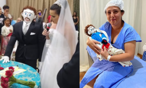 Khó tin mà có thật: Người phụ nữ hẹn hò, kết hôn rồi sinh con với một hình nộm