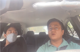 Khách xanh mặt với màn 'ăn vạ' của tài xế 
