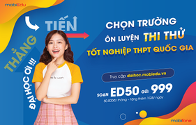 Ôn thi 'cực chất' tại chuyên trang thi đại học của mobiEdu