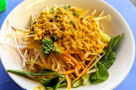 Món bún nấu với nước cốt dừa lạ miệng, đã đến Phú Quốc là phải thử một lần