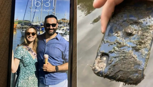 Làm rơi điện thoại xuống sông, 10 tháng sau người đàn ông nhận món quà bất ngờ