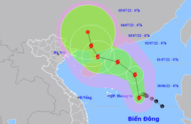 Bão số 1 giật cấp 10 hình thành trên Biển Đông