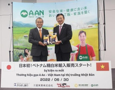 Gạo ST25 ngon nhất thế giới của Việt Nam có mặt tại Nhật Bản