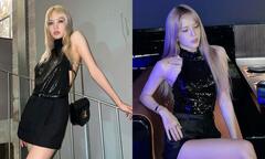 Thiều Bảo Trâm lại copy từ đầu đến chân phong cách Lisa của BlackPink?